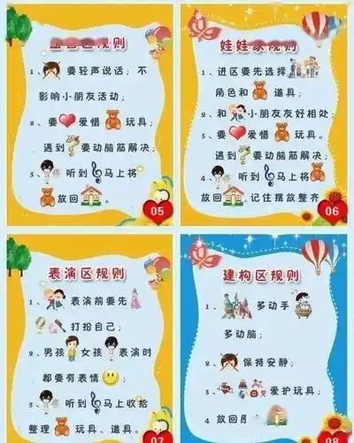 在有区角活动的幼儿园,几乎每个老师都做过区角标识,又称区域吊牌