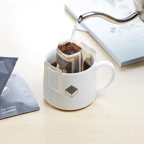 greybox埃塞俄比亚折耳滴漏式手冲黑咖啡粉 挂耳咖啡 10g*5片/盒