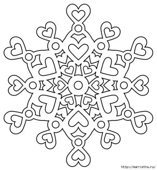 雪花公主简笔画 简笔画图片大全-普车都