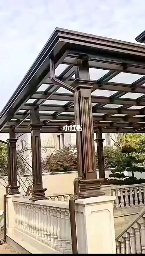 雨棚  #铝合金雨棚  #农村自建房  #农村自建别墅  #阳光房  #别墅