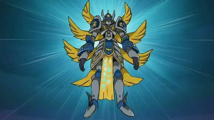 数码宝贝的究极天使兽是哈嘛样子的