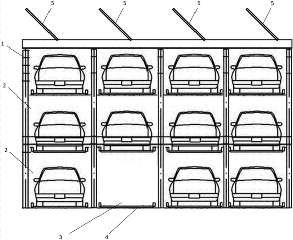 车库简笔画 地下车库简笔画