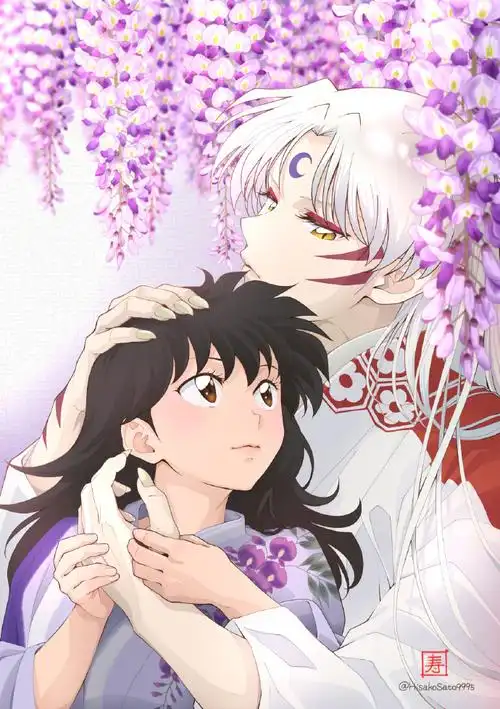 犬夜叉#来自日升官方动画师·佐藤寿子老师的 杀铃,杀生丸一家 的