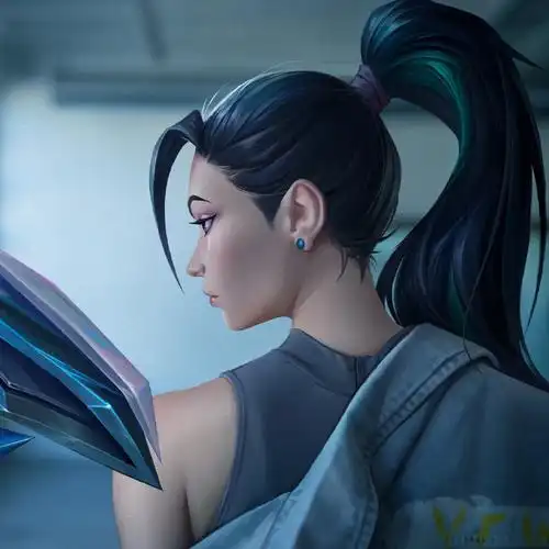 kda工作室更新卡莎新形象照片:致迷茫的你