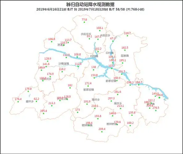 入梅以来秭归天气回顾及后期天气预报
