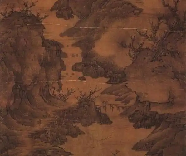 名画赏析关家山水的代表作关山行旅图