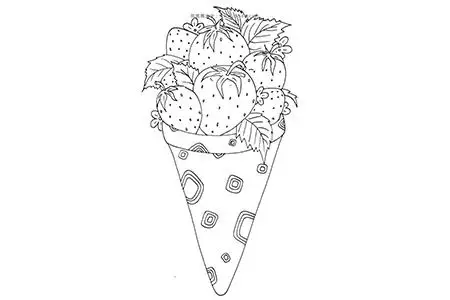 冰激凌简笔画如何画冰激凌冰激凌的图画2022-01-016兔子冰激凌简笔画