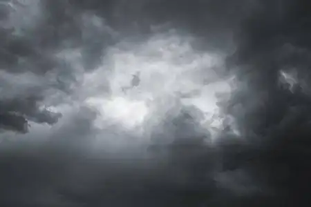 灰暗的天空图片