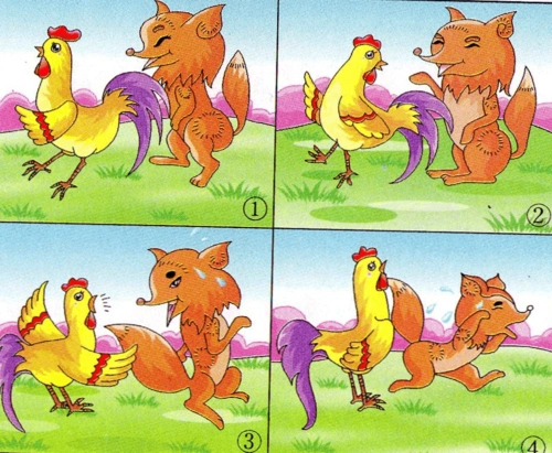 小学一二年级看图写话练习(八)答案