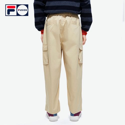 filafusion斐乐潮牌男子梭织长裤2022春季新品潮流工装裤休闲裤