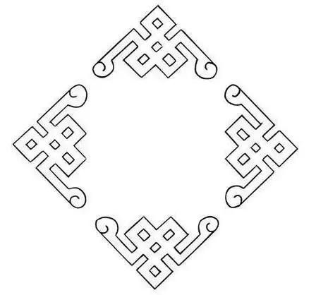 四角边框装饰简笔画