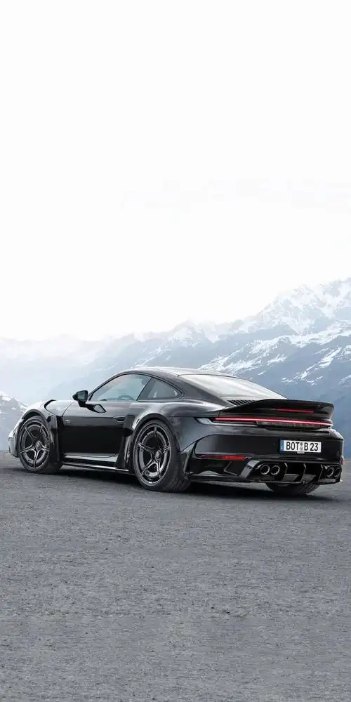 巴博斯版宽体保时捷911turbos破百25秒