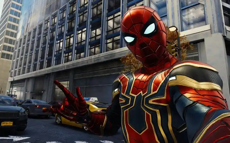 【ps4】漫威蜘蛛侠 复联钢铁战衣 荡丝演示