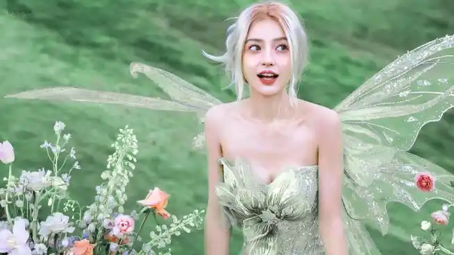 angelababy绿野仙踪精灵造型大片