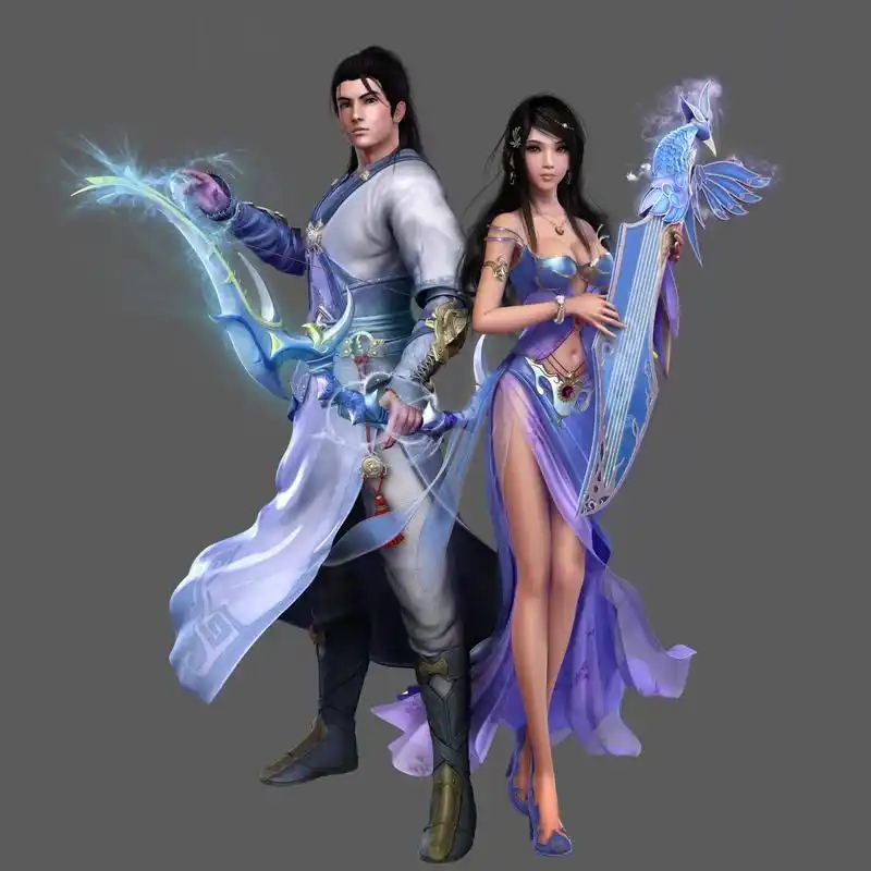 网络游戏人物图片