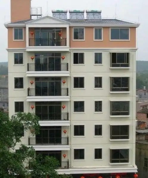 牛人自建7层楼房晒设计图 建筑成本仅1000/平