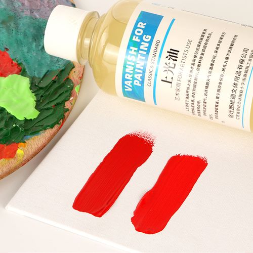 松节油油画颜料稀释剂丙烯调和无味调色光亮光油油画颜料