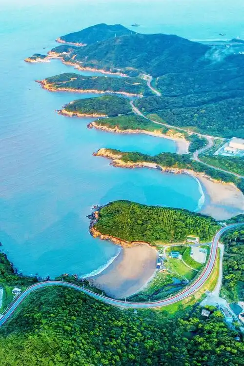 打卡东海蓬莱仙岛岱山岛3600米华东最长沙滩等你来