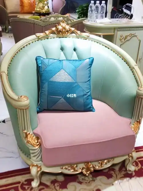 孔雀蓝沙发太漂亮