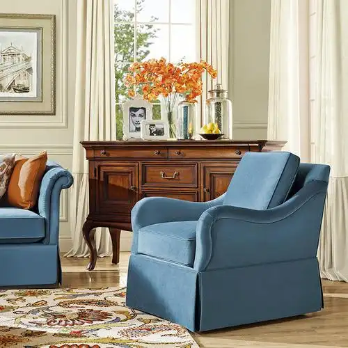 美克美家 布艺单人沙发mk7575-0302_美克美家布艺沙发_太平洋家居网