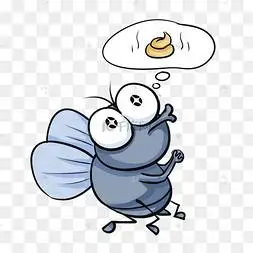 卡通苍蝇