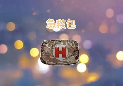 和平精英中最重要的医疗物资 急救包只能排第三 无敌战神都带它