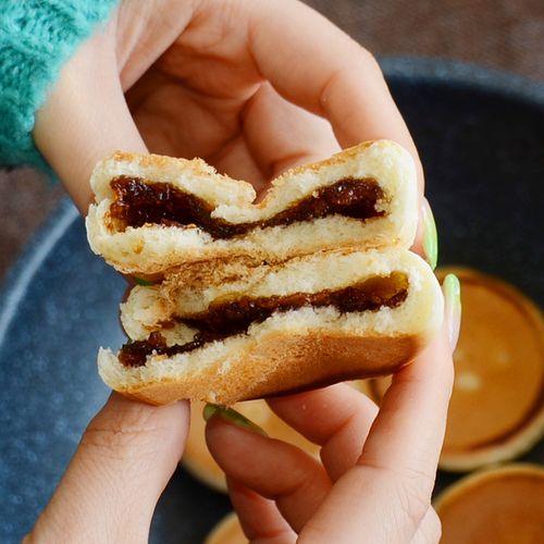 韩国进口三立蜂蜜糖饼夹心饼休闲小吃 甜品零食糕点400克甜点
