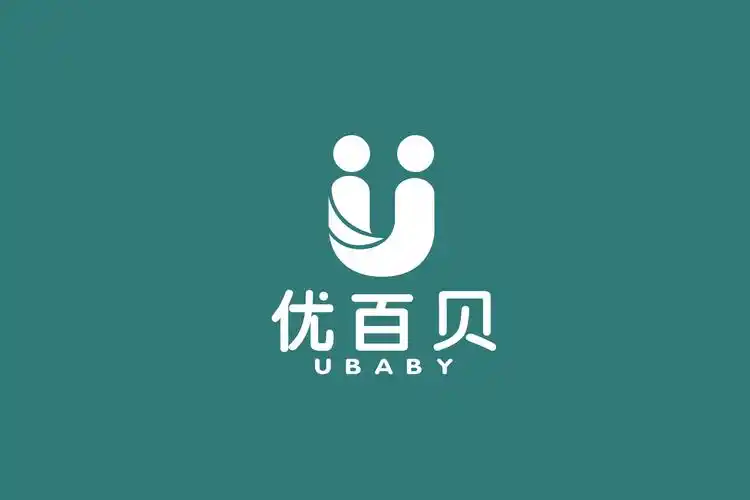 优百贝logo设计四川眉山母婴品牌logo案例-匠派品牌
