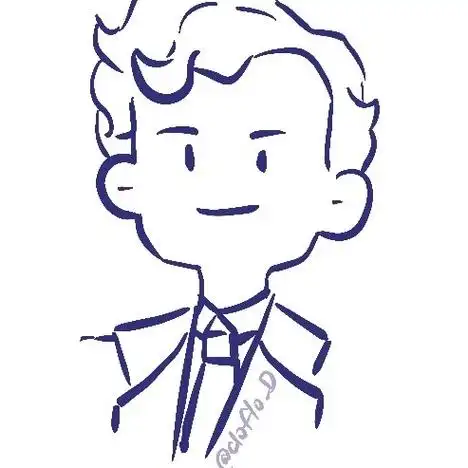 今天画的福尔摩斯小姐头像