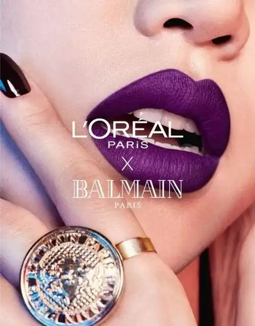 巴黎欧莱雅loreal paris x balmain限量版唇膏广告(3)_资讯_时尚品牌