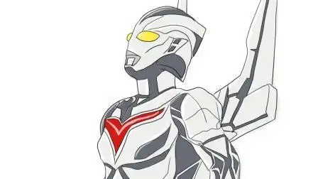 诺亚奥特曼的照片简笔画