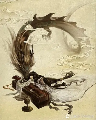 他是火神祝融的儿子,颛顼帝玄孙,怀抱一把古琴从娘胎里出生