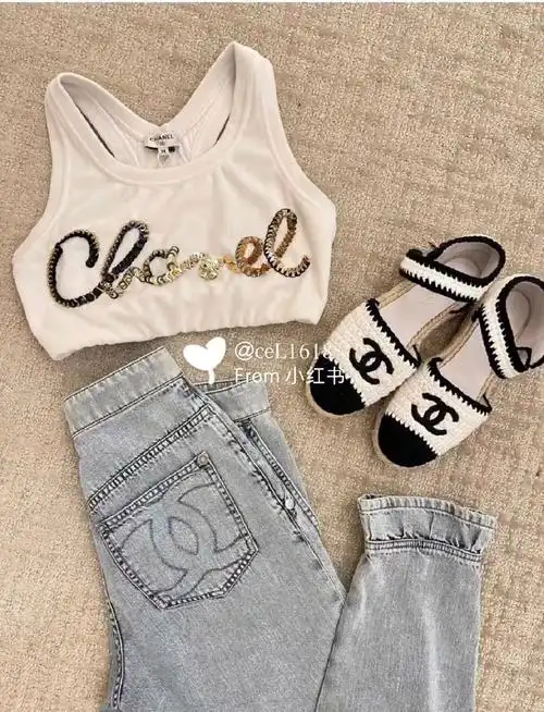 chanel牛仔裤