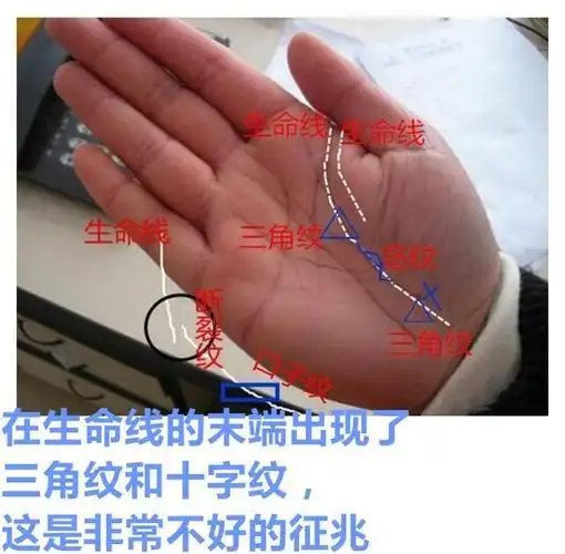 谁都想福大命大,就怕手中"此处"太短或断裂_生命线