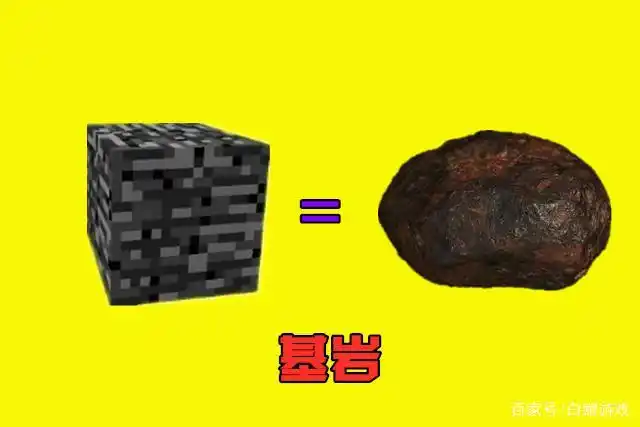 我的世界:9中矿石现实中的原型,基岩是未知矿物,红石没有原型