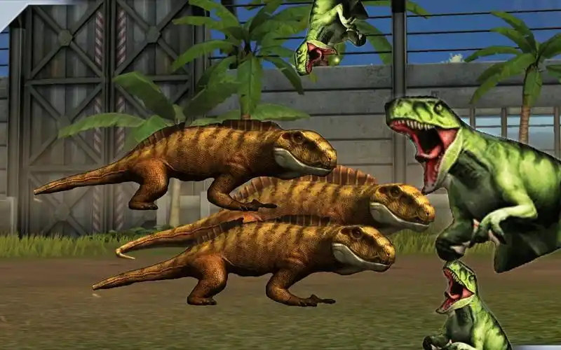 侏罗纪世界第十五期/20级楔齿龙登场(解锁东非龙)_实况解说