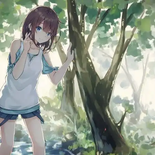 青春校园风女生头像动漫高清图片