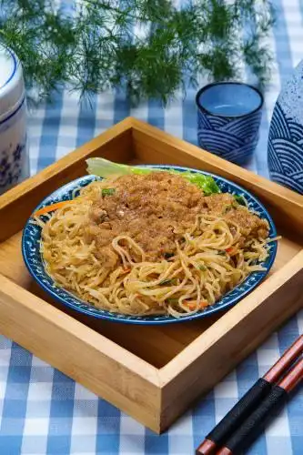 美味小吃瘦肉蒸米粉