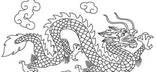 青龙简笔画 青龙简笔画神兽