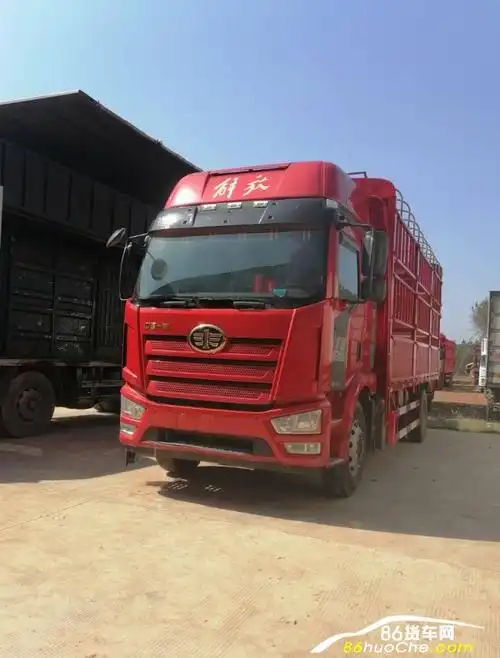 一汽解放解放j6l6米8高栏货车货车