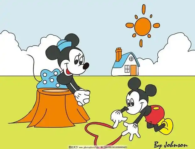 卡通米奇和米妮头像怎么画米老鼠简笔画图片巧巧简笔画