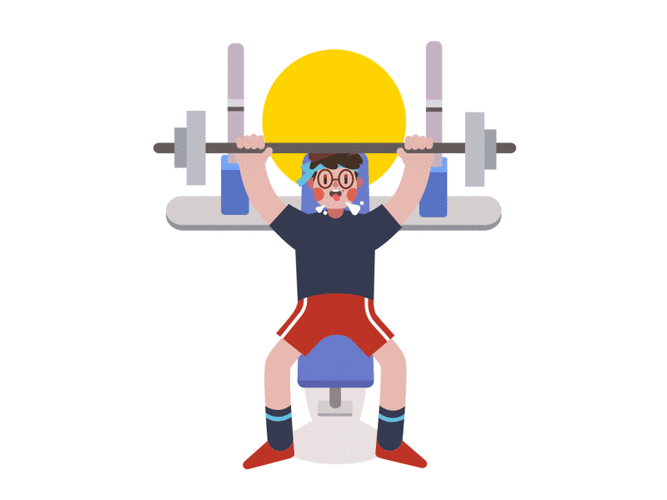 2.胸部运动—杠铃卧推