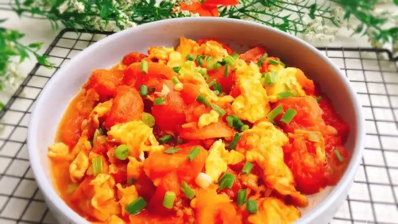 家常菜 西红柿炒鸡蛋,成品图