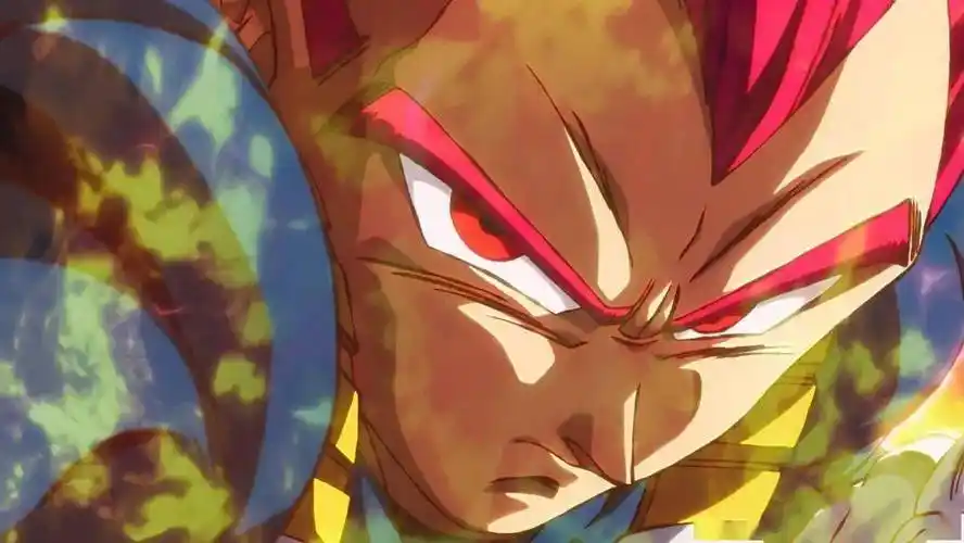 红发超赛神贝吉塔,这个形态的贝吉塔真的帅