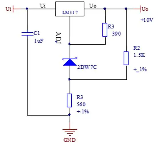 三端线性稳压器工作原理与典型应用电路分析——78xx与lm317