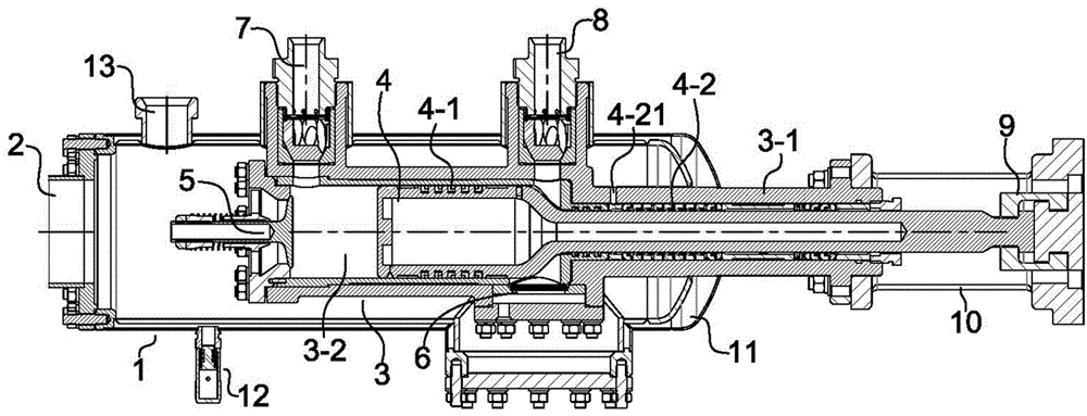 一种适用于低温介质的双作用活塞泵