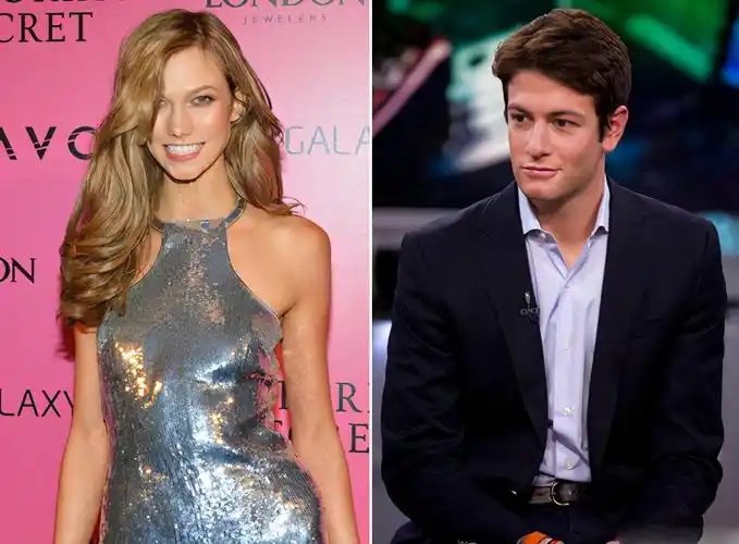 20岁的她在维多利亚秘密的秀后派对上公布了和男友joshua kushner的