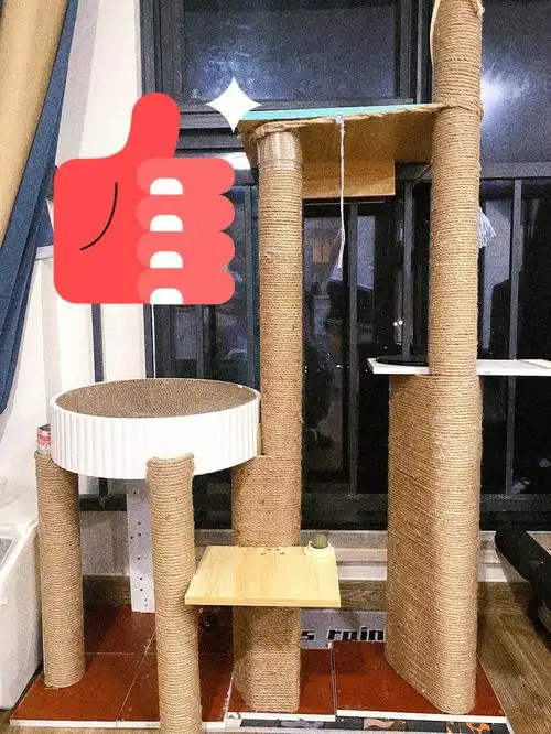 自制猫爬架