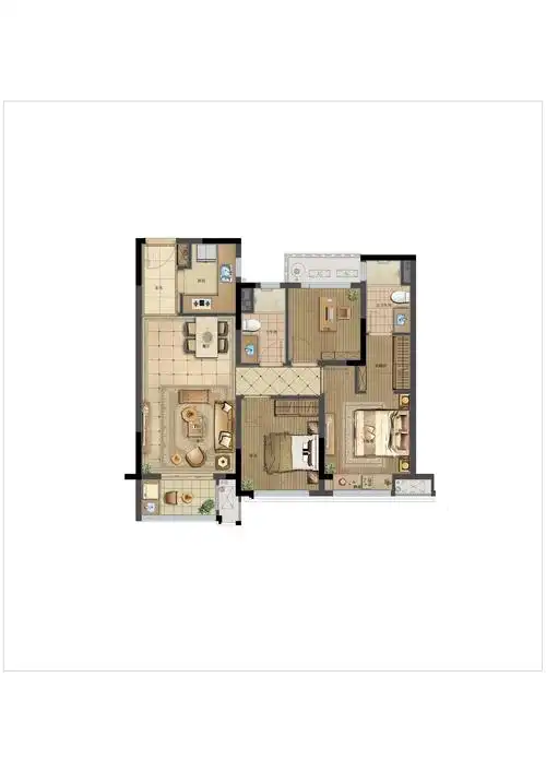 华鸿美的未来城户型图