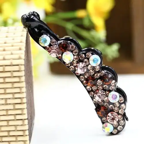 夹子头饰品发卡子顶夹发夹小号成人女士简约香蕉夹竖夹马尾夹横夹